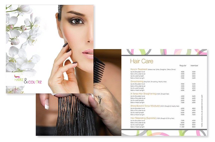 Hairs & Colors Brochure