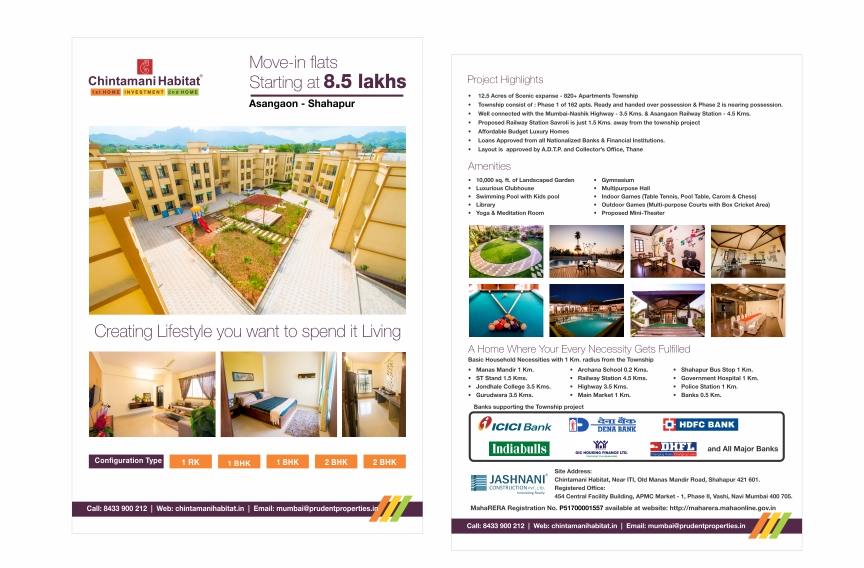 Chintamani Habitat - Shahapur Flyer