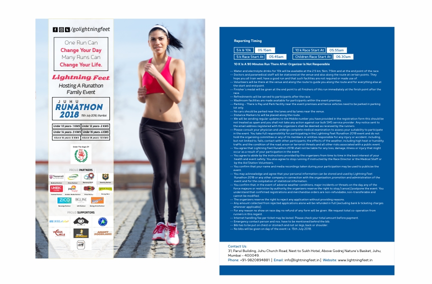Lightning Feet Flyer