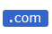 Register .com domain names $8.99 per year